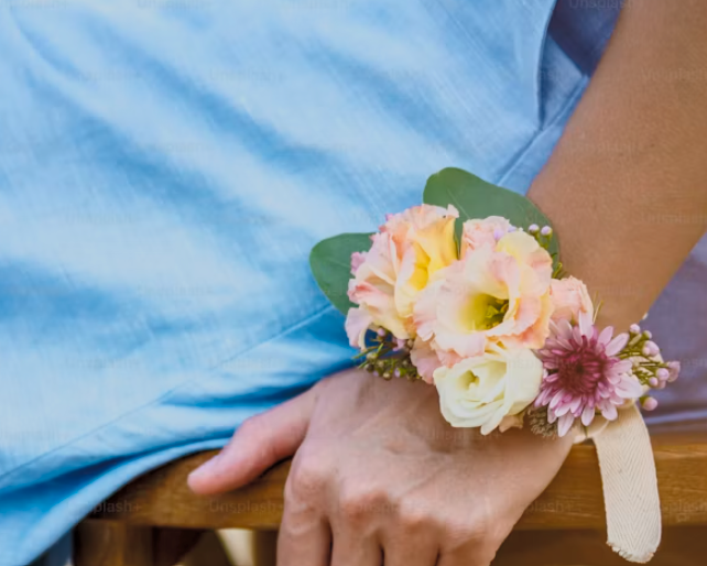 *Wrist Corsage, Cuff - Image 2